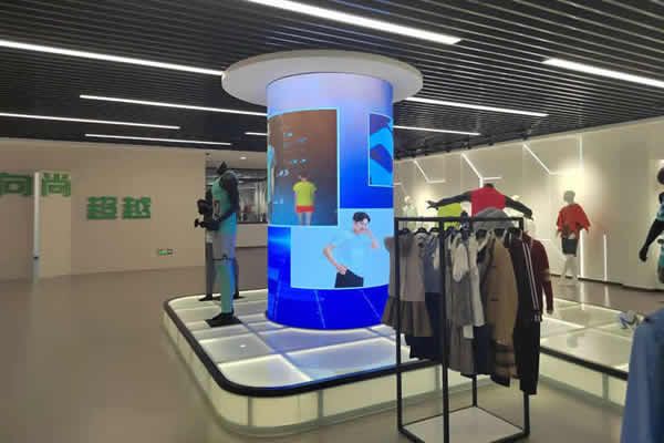 圓柱形的顯示大屏是怎么，圓柱型LED顯示屏設計方案