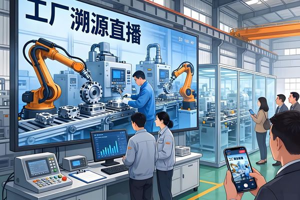 “工廠溯源直播”成風口！LED顯示屏重構生產營銷鏈路，維康國際助力制造企業破圈