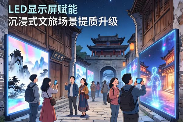 2026文旅融合新風口！LED顯示屏賦能沉浸式文旅場景提質升級