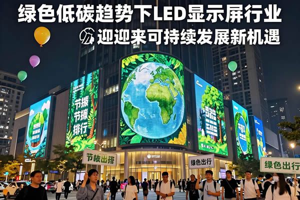 綠色低碳趨勢下 LED顯示屏行業(yè)迎來可持續(xù)發(fā)展新機遇
